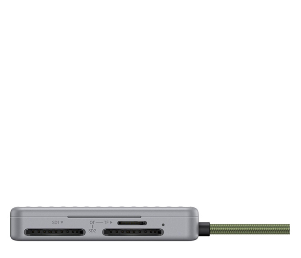 UGREEN Czytnik kart USB-C CM868 2xSD 1xTF 170MB/s szary - 1501451 - zdjęcie 4